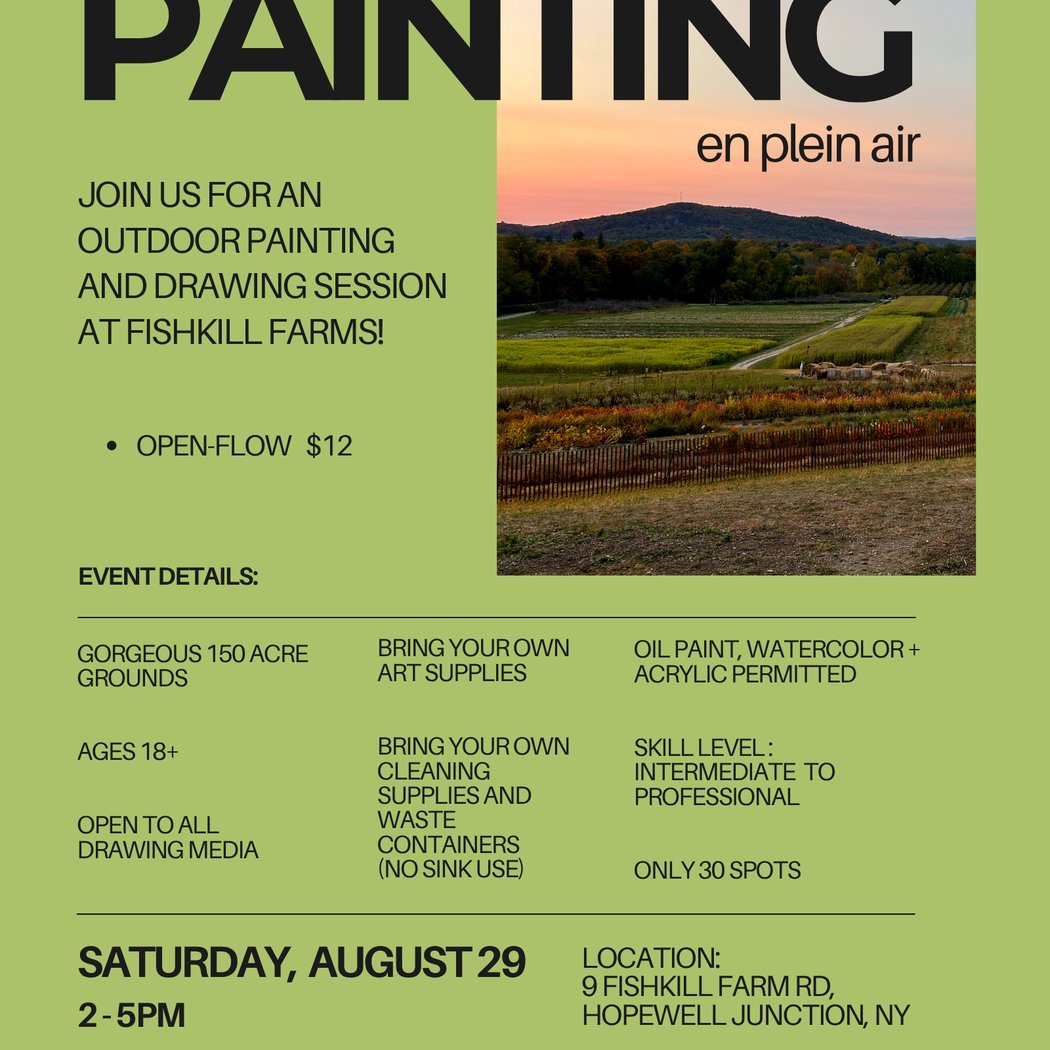 Painting en Plein Air with Beacon Open Studios