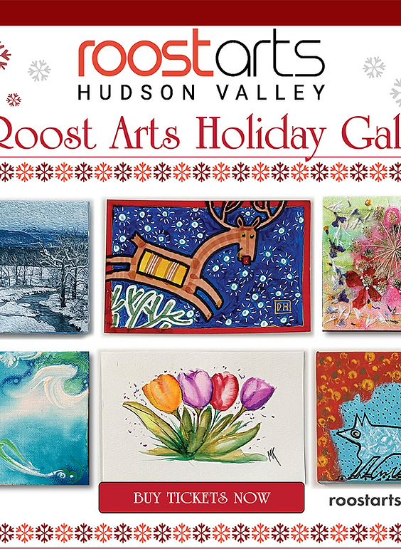 7th Annual Roost Holiday Art Gala & Art Scholarship Fundraiser 1