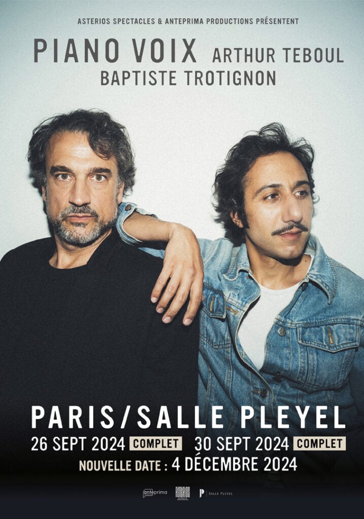 ARTHUR TEBOUL & BAPTISTE TROTIGNON en concert 1