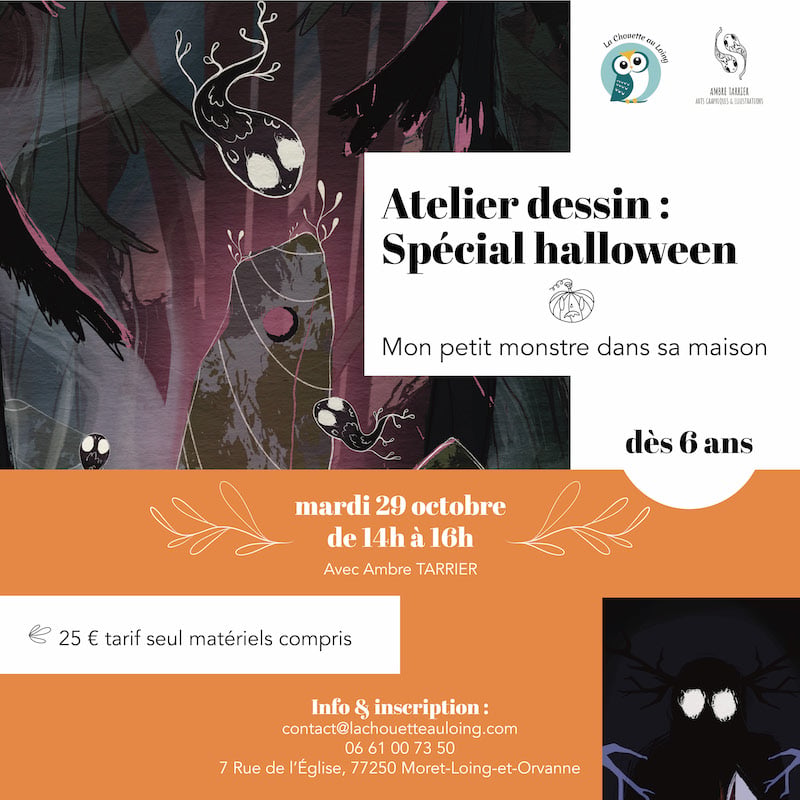 Atelier dessin spécial Halloween 1