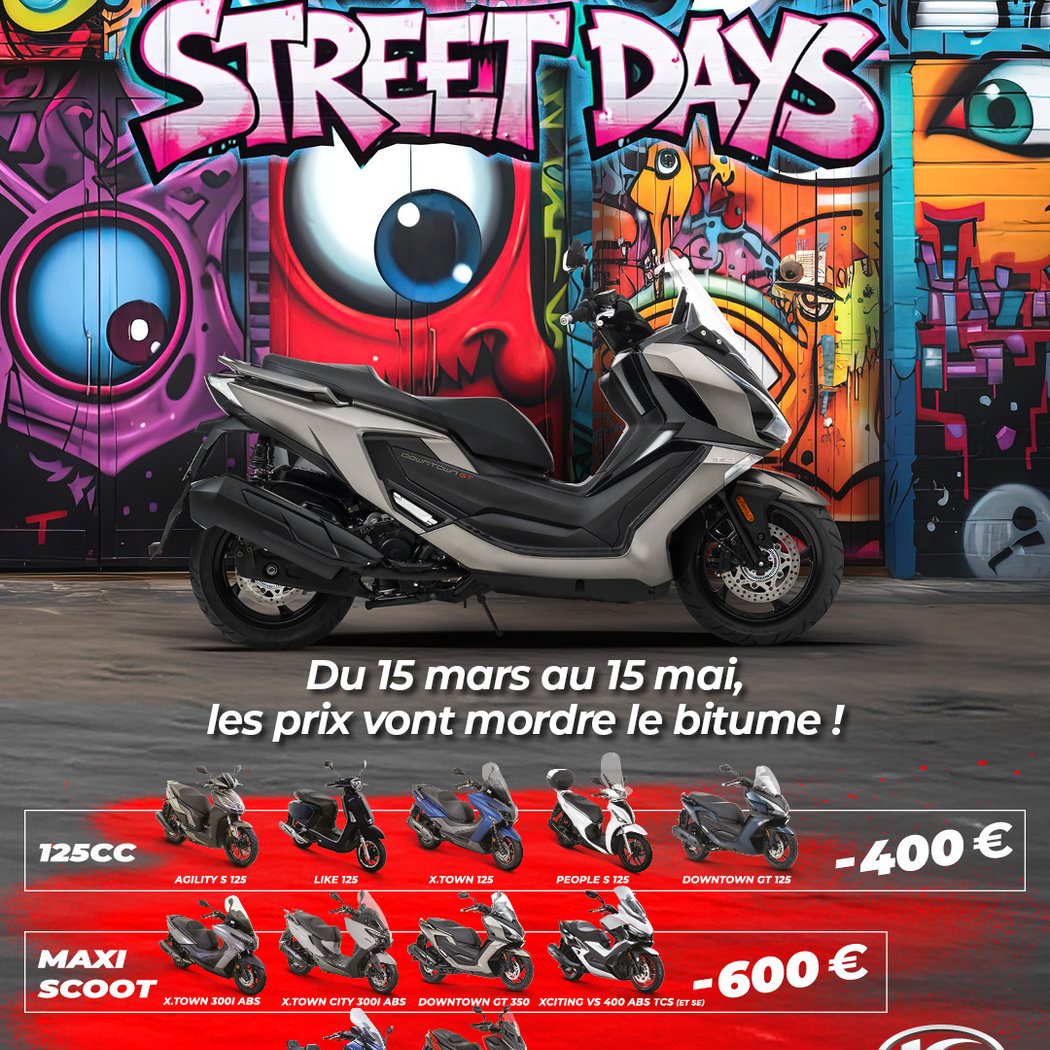 Événement Moto Kymco - Offres Exceptionnelles 1