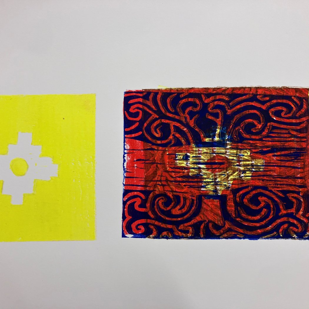 Planche de motifs textiles 2