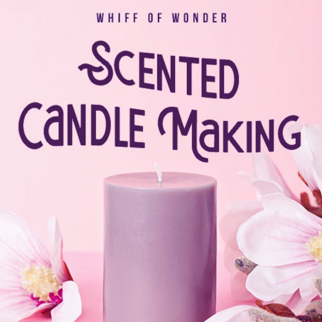 Scented candle making 1