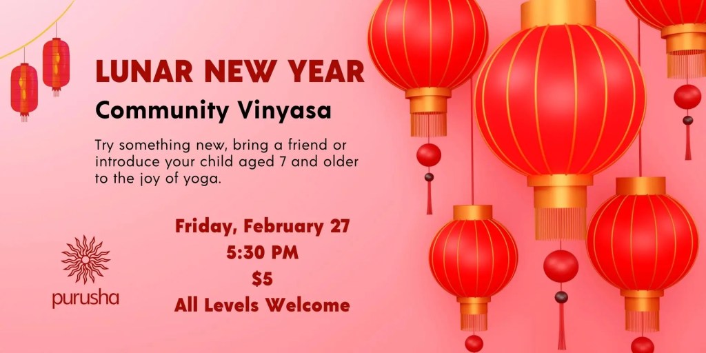 Lunar New Year Community Vinyasa Class 1