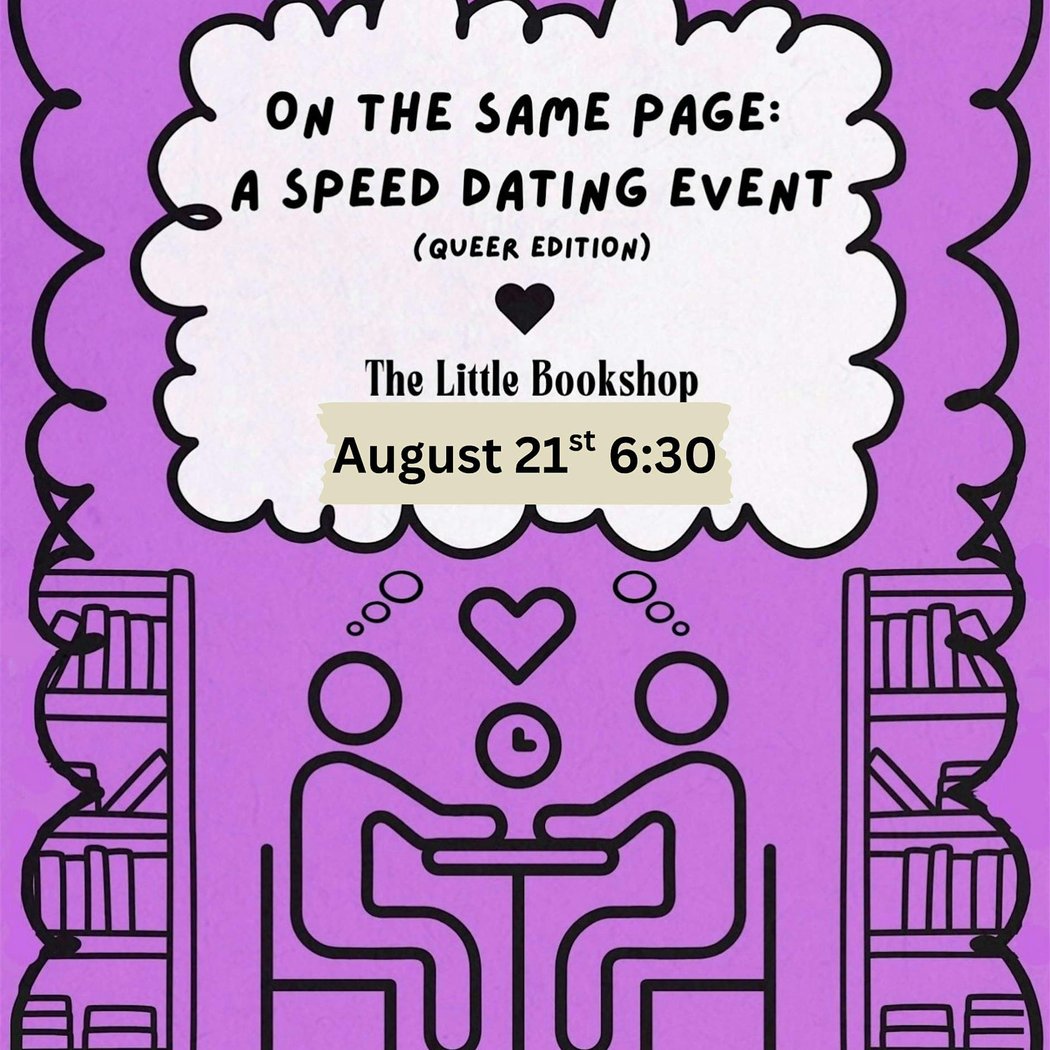 On The Same Page: A Speed Dating Event (Queer Edition)