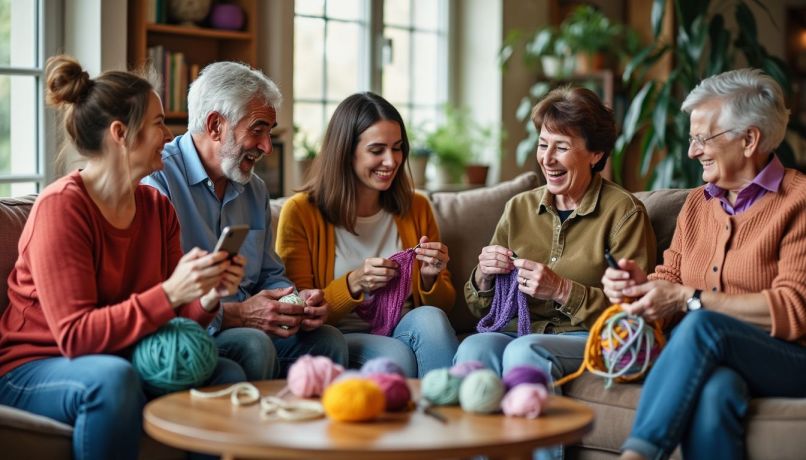 Knit & Crochet Circle 3