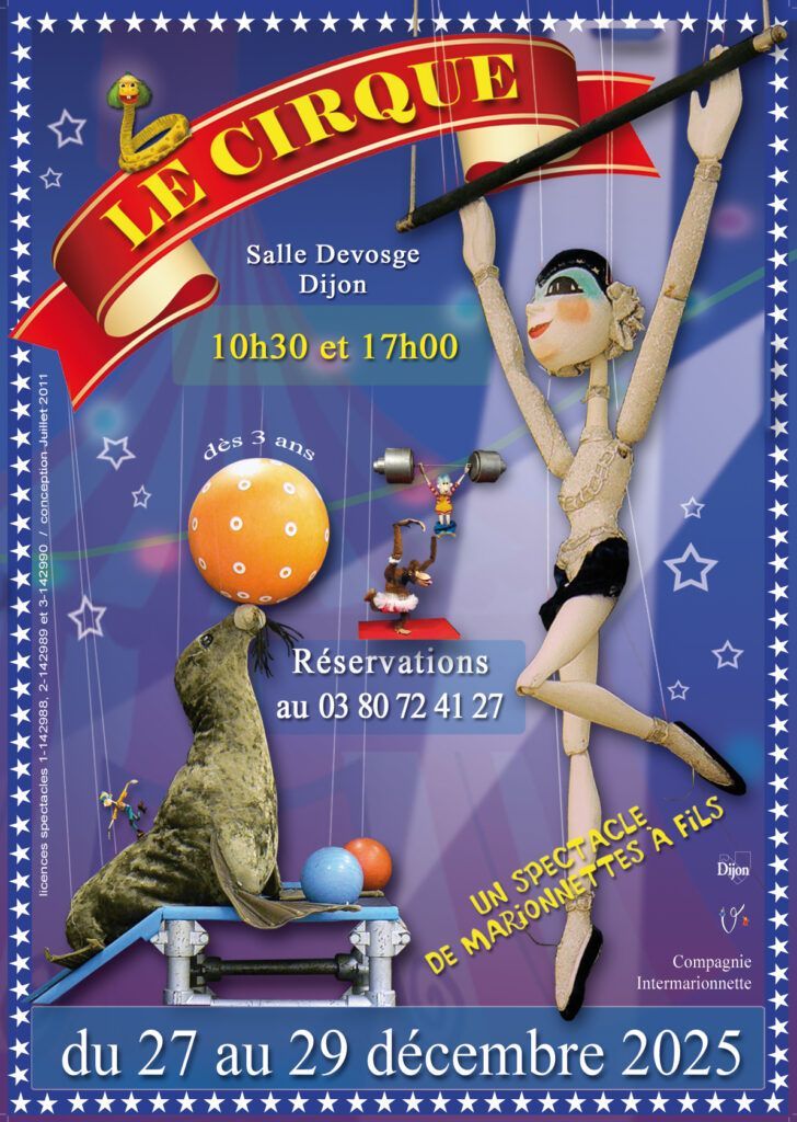 LE CIRQUE spectacle de marionnettes de Noël 1