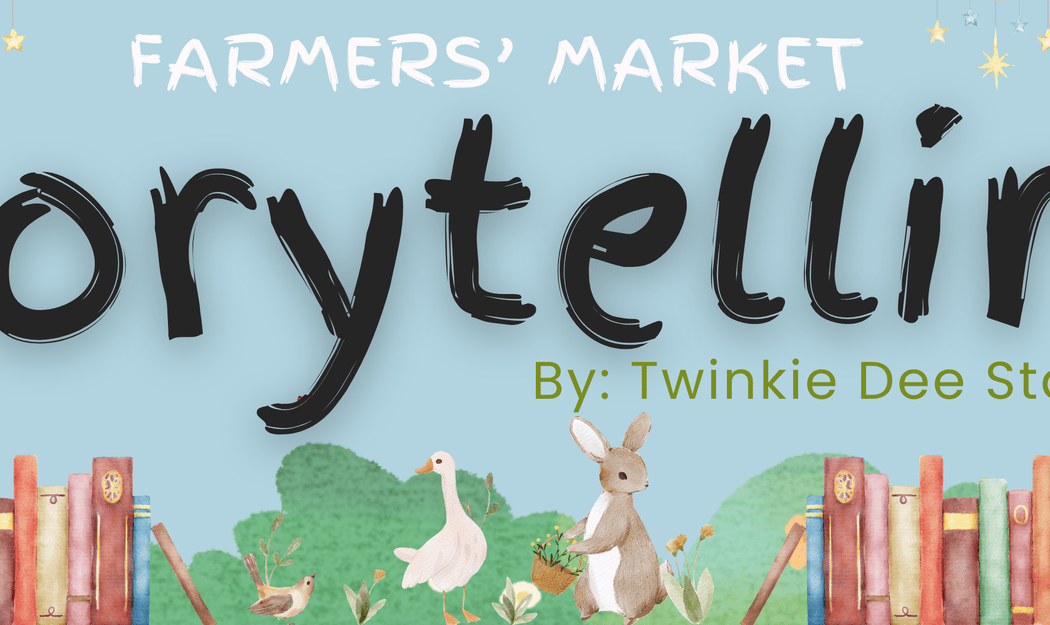 Story time at the Farmers' Market 1