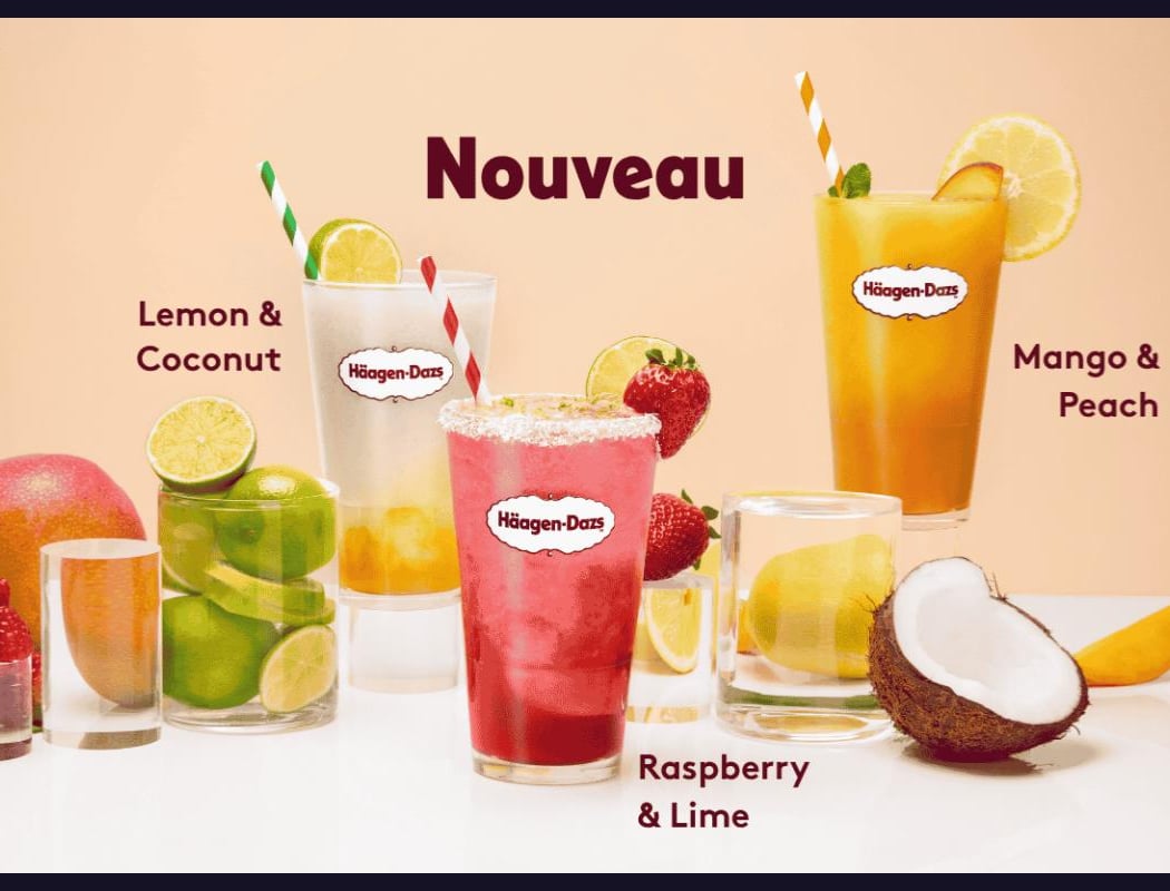 Nouvelles créations et éditions limitées chez Häagen-Dazs 1