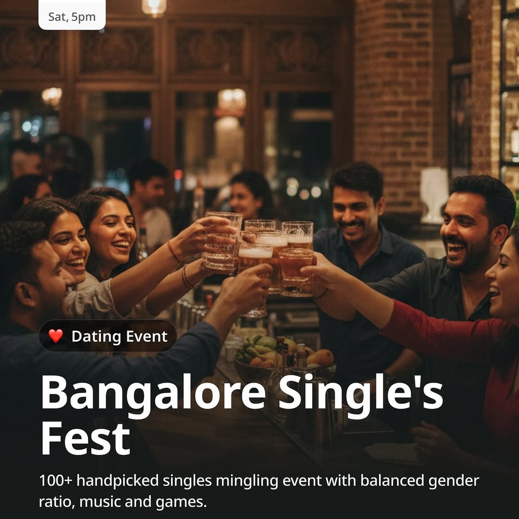 Bangalore Singles Fest 1