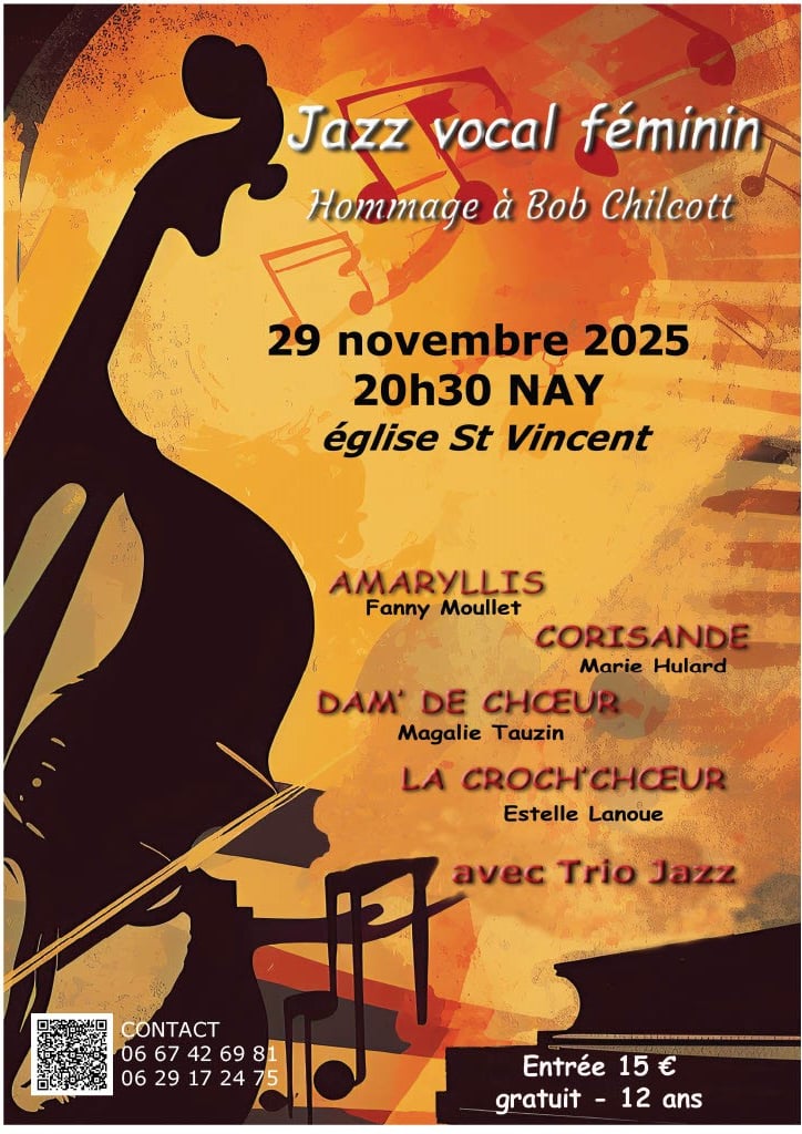 Jazz vocal féminin, hommage à Bob Chilcott 1