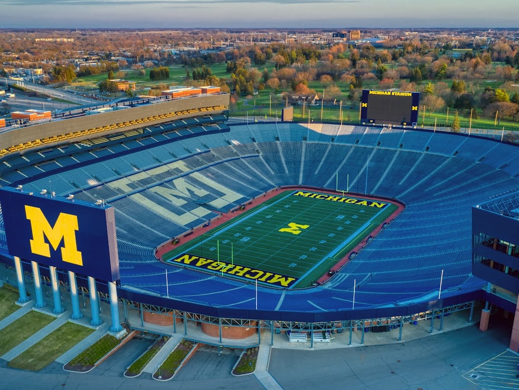 University of Michigan football game day experience 2