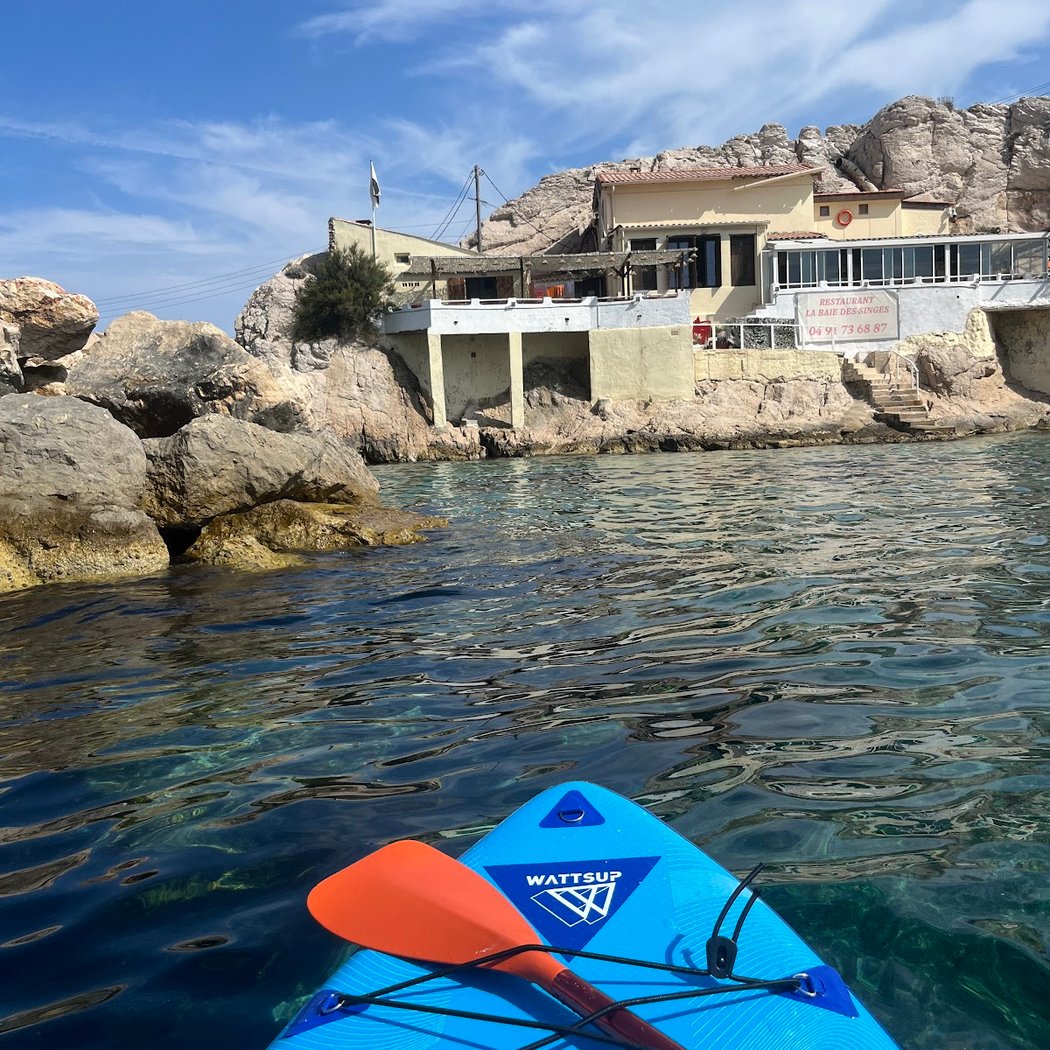 Maison Bleue - balade en Stand Up Paddle 3