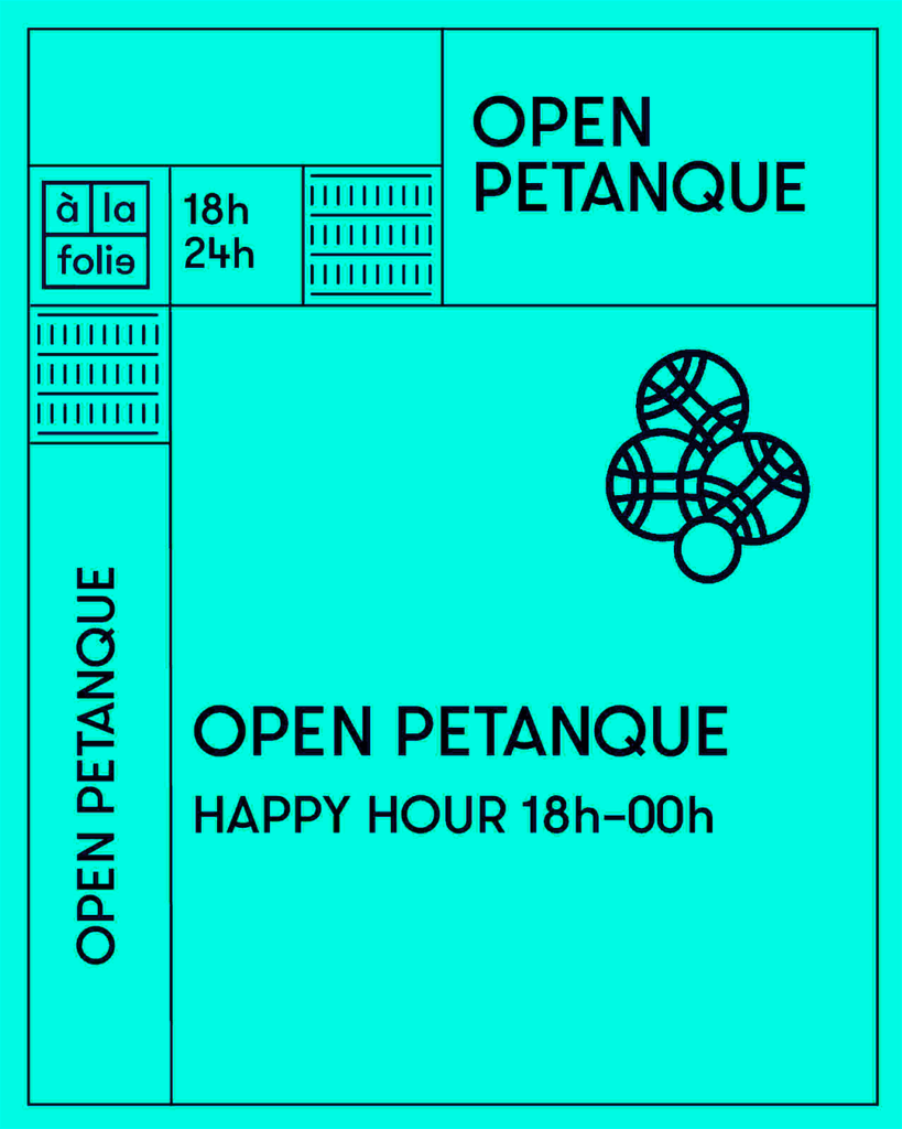 Open Pétanque à La Folie – Gratuit & Open-Minded 2