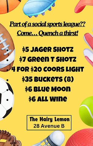 Sports Team Specials 1