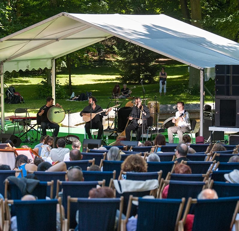 Concerts et jeux d’eau