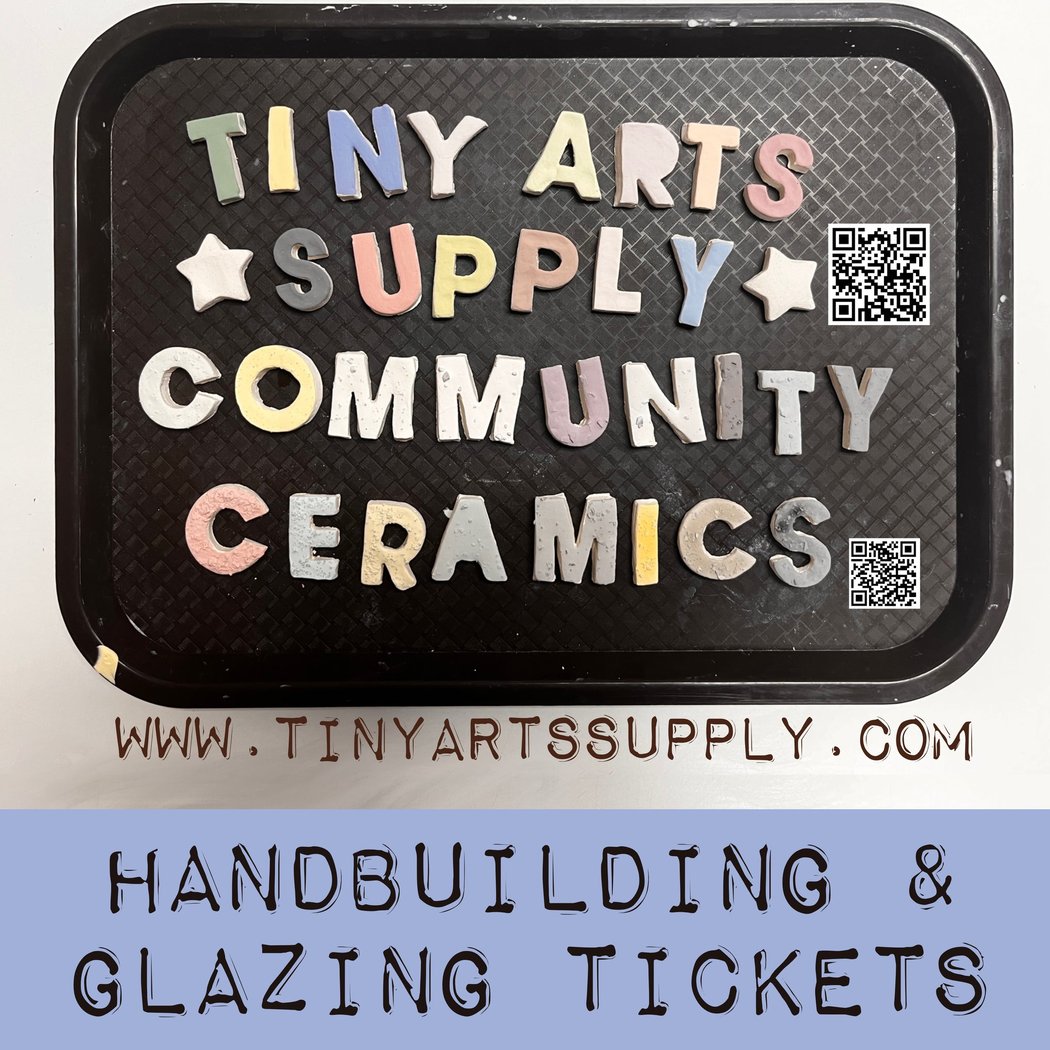 Community Ceramics: Handbuilding or Glazing