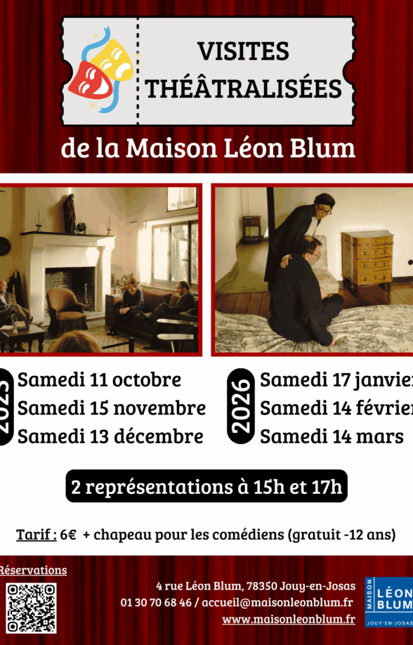 Visites théâtralisées de la Maison Léon Blum 1