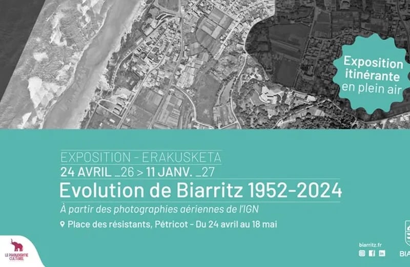 Evolution de Biarritz 1952–2024 1