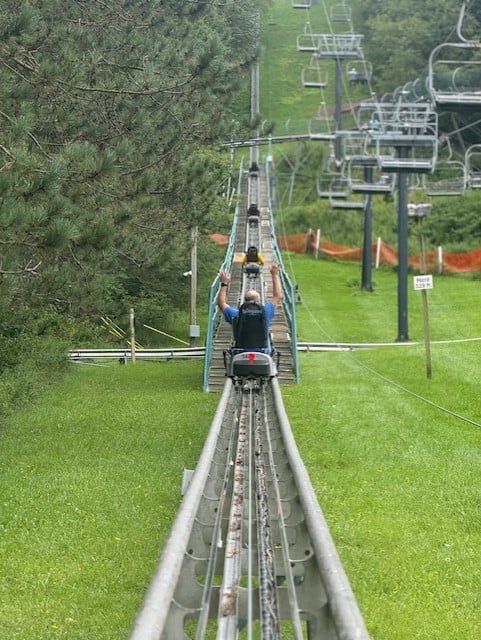 Wisp Resort Mountain Coaster 1