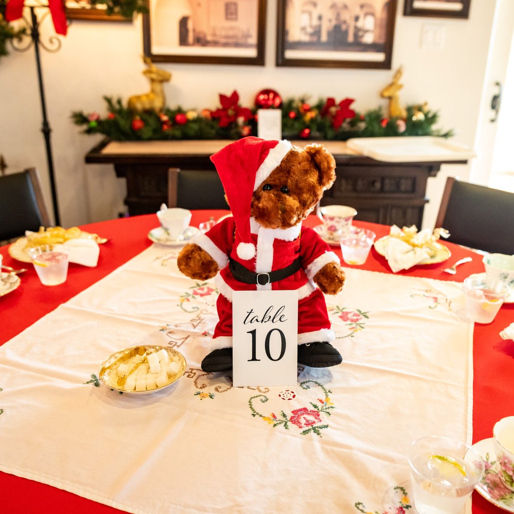 Teddy Bear Christmas Tea 2
