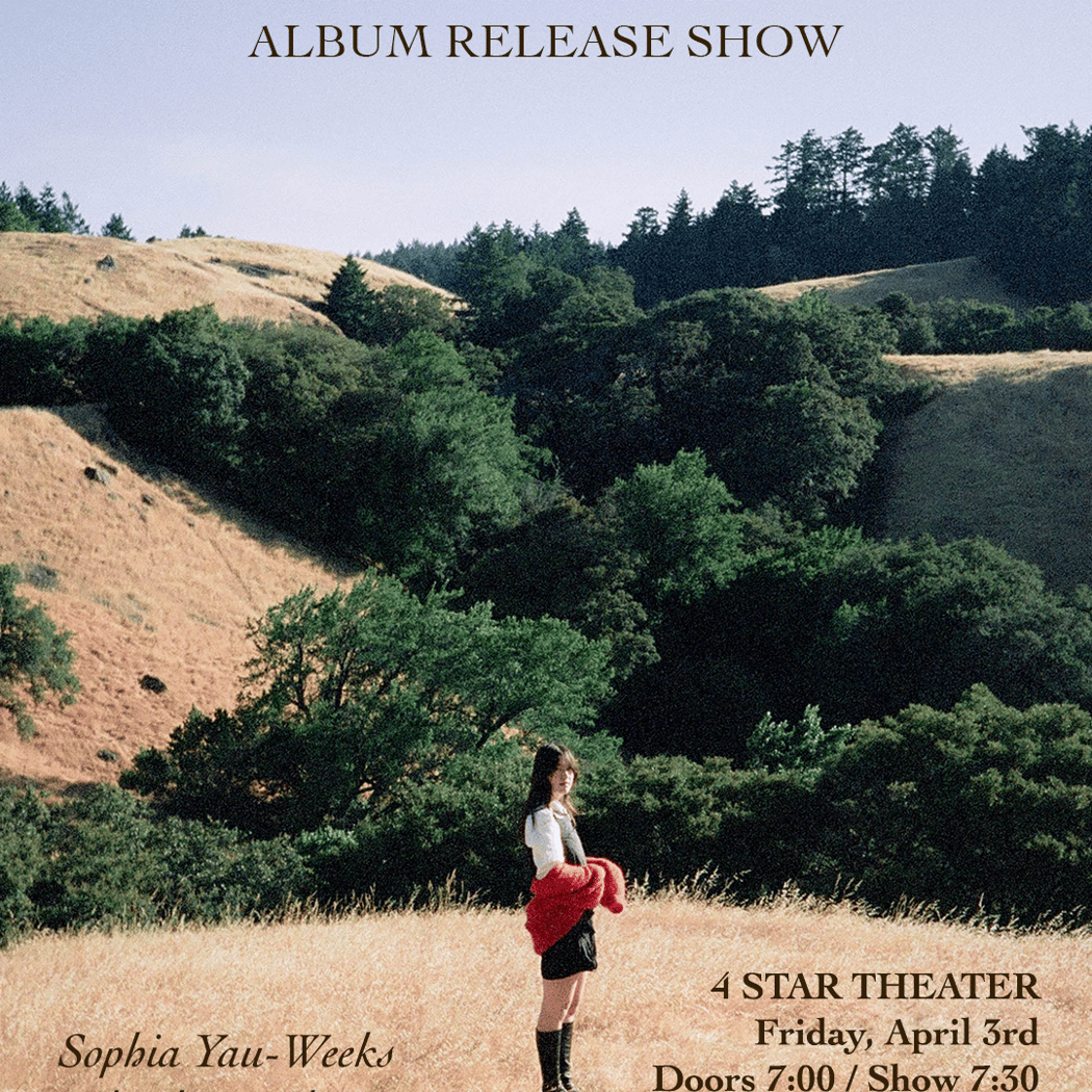 LIVE MUSIC: Sophia Yau-Weeks, Rebirth Canal, ZOLA 1