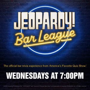 Jeopardy Bar League Trivia 1