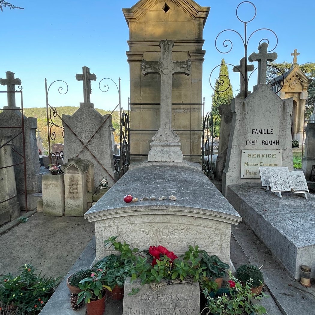 Tombe de Paul Cezanne : Cimetière Saint-Pierre 2