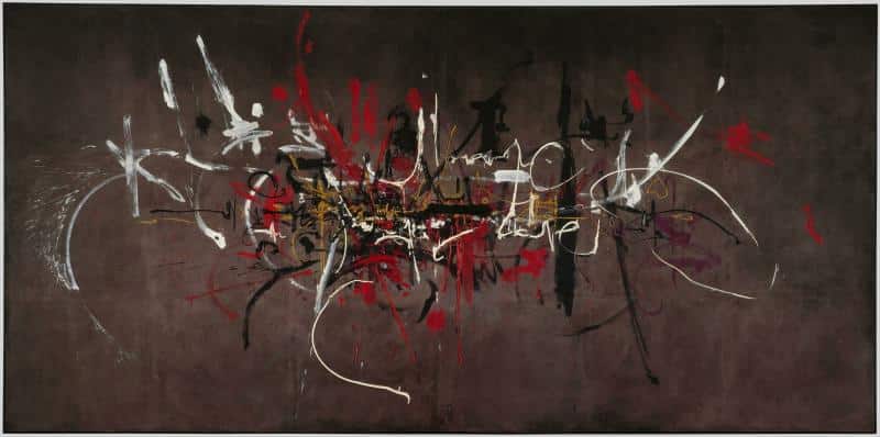 Expo Georges Mathieu: Geste, Vitesse, Mouvement 2