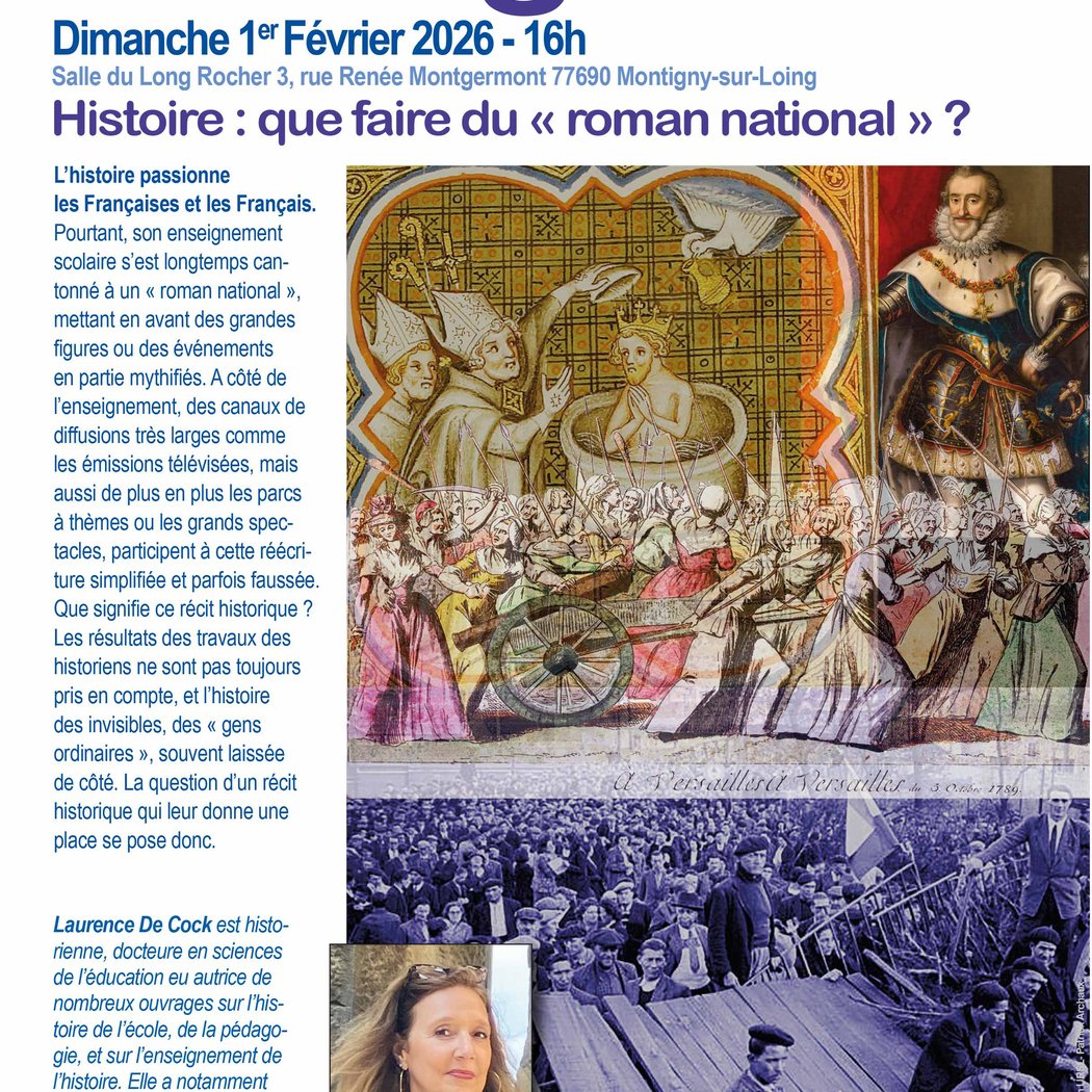 Conférence "enseigner" Histoire : que faire du "roman national" ? 1
