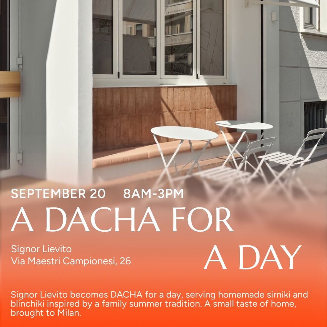 A DACHA FOR A DAY 1