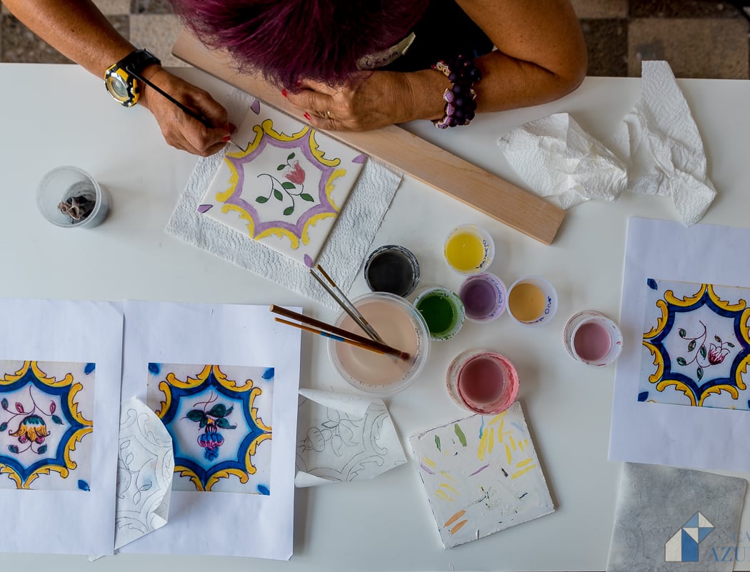 Tile Painting Workshop 1