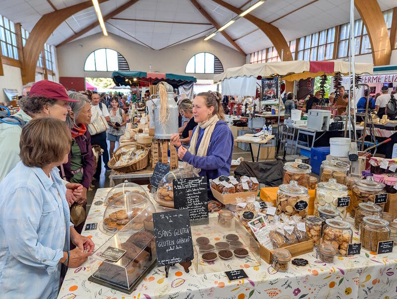 Marché traditionnel d'Espelette 1