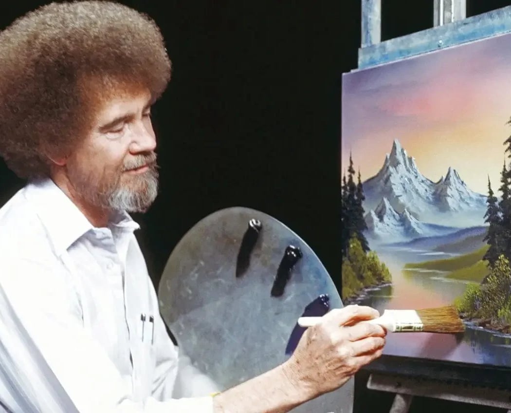 Paint & Sip Along with Bob Ross! 1