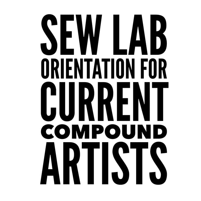 Sew Lab Orientation 1