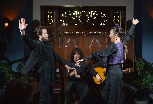 Espectáculo de flamenco íntimo 1