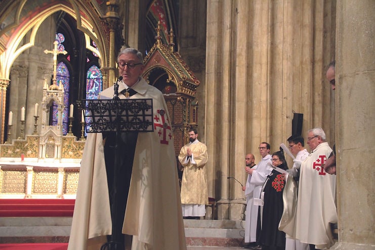Investitures des nouveaux Chevaliers et Dames dans l'Ordre du Saint-Sépulcre 1