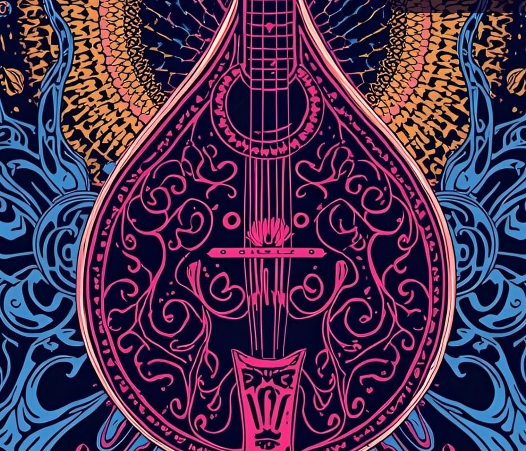 Painted Mandolin and the Mojo Navigators Trio 1