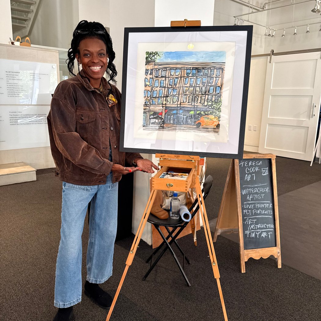 MOCA Watercolor Flow: A Mixed-Level Workshop with Teresa Cook 3
