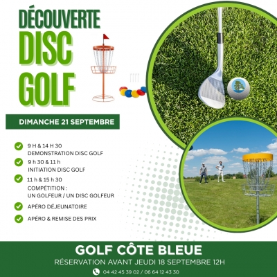 Journée découverte du Disc Golf 1