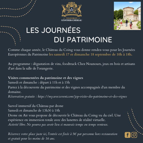 Les Journées Européennes du Patrimoine 1