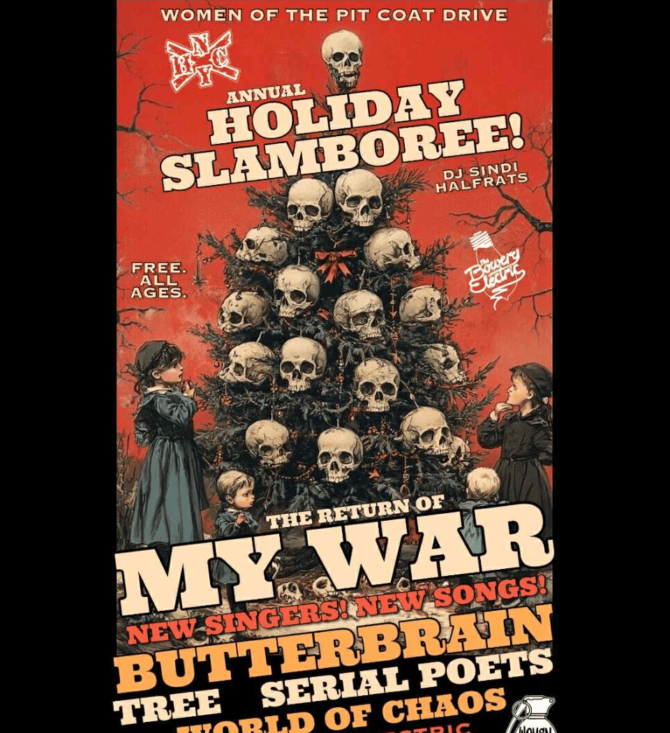 My War | Butterbrain | Tree | Serial Poets | World of Chaos 1