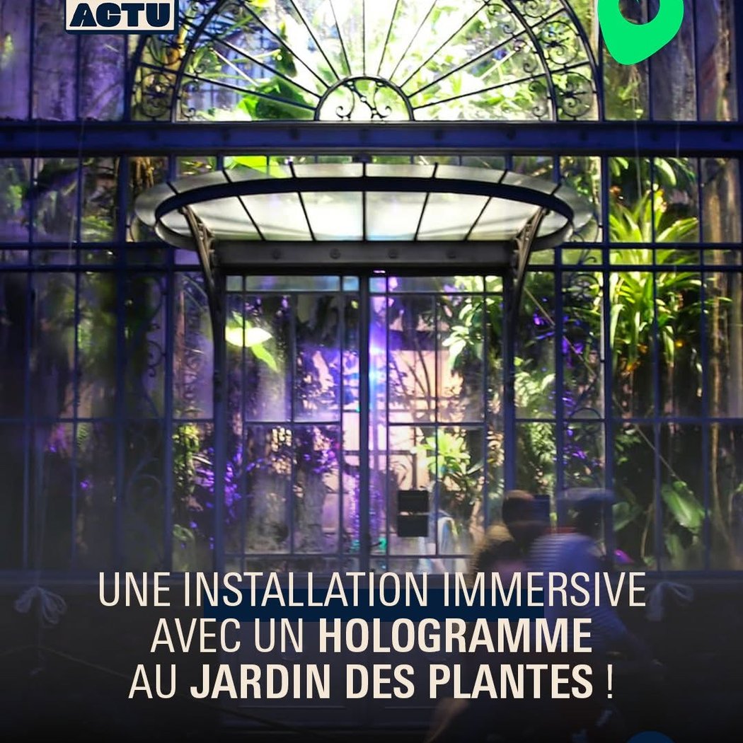 Un jardinier sous forme d’hologramme 2