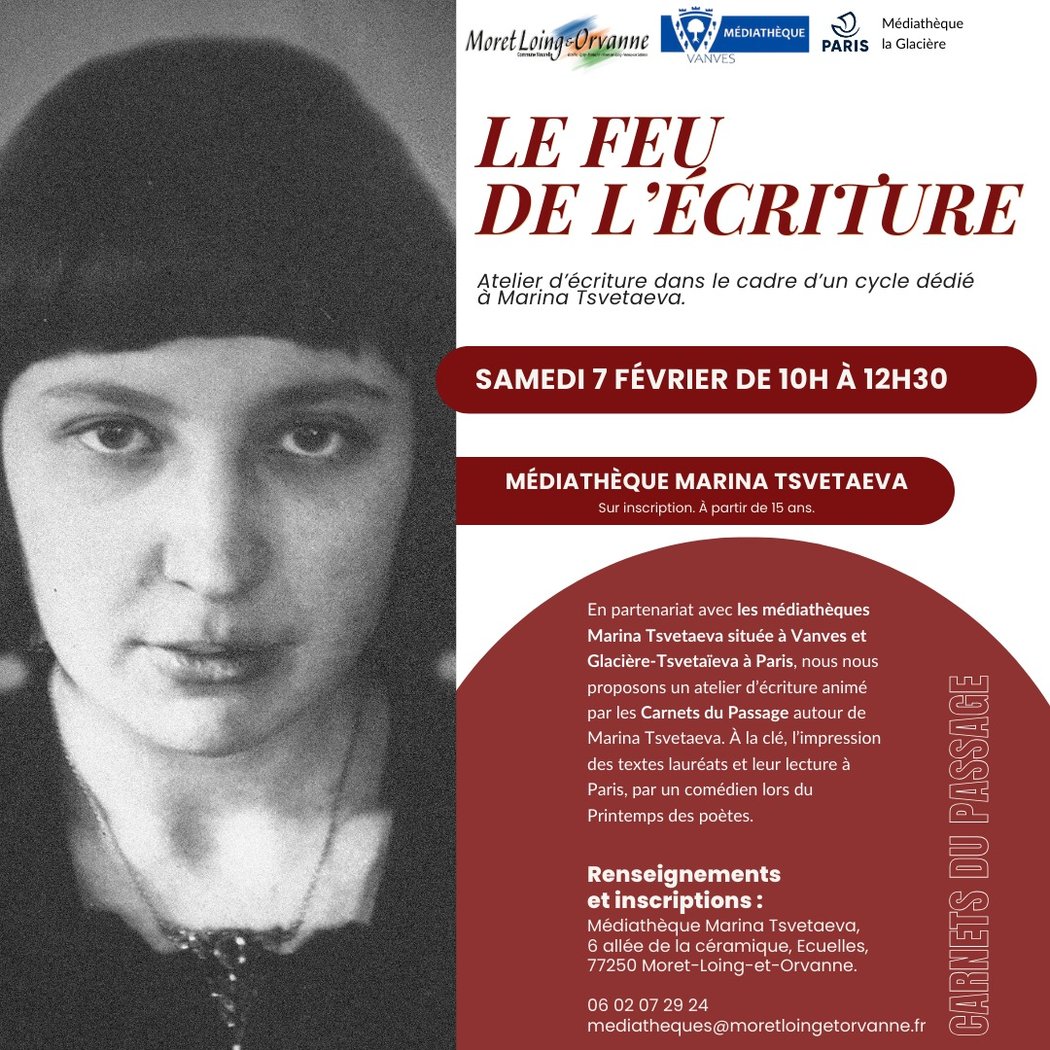 Atelier d'écriture "Le feu de l'écriture" 1
