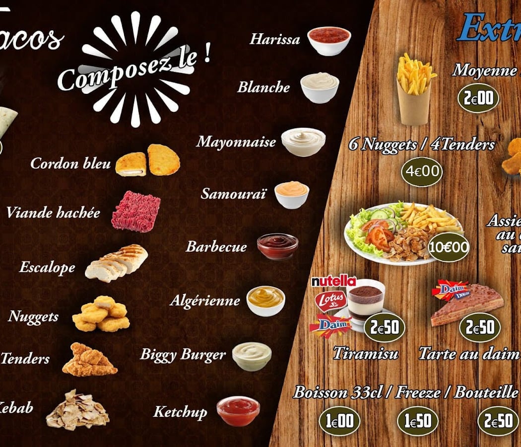 le 216 burger Bubble waffles & tea 3