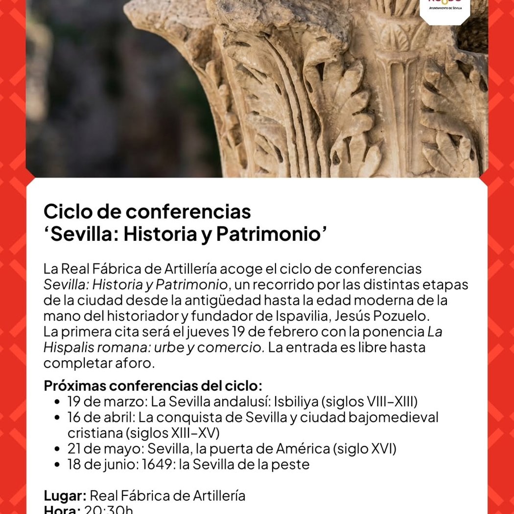 Ciclo de conferencias ‘Sevilla: Historia y Patrimonio’ 1