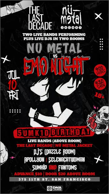 Nu Metal vs. Emo 1