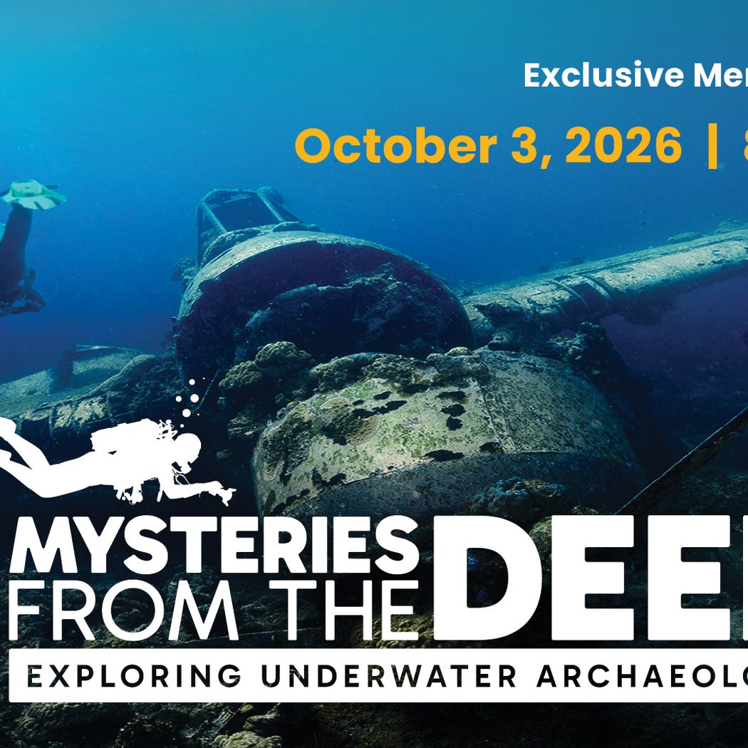 Member Morning: Mysteries From The Deep: Exploring Underwater Archaeology