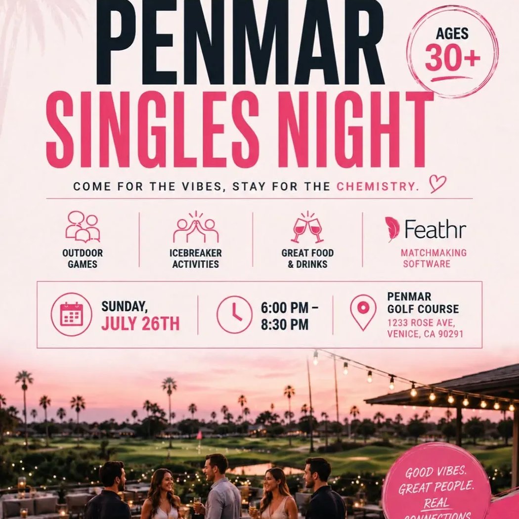 Singles Night at Penmar 3