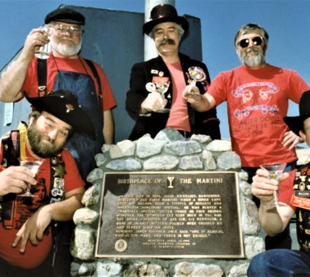 "Birthplace of the Martini" Plaque 1